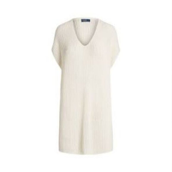 Ralph Lauren Tops - Open-Stitch Merino Wool Tunic by Polo Ralph Lauren XS New